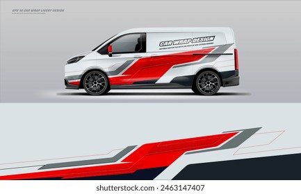 Racing Car Wrap Livery Design vector file eps 10 print ready file