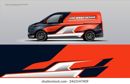 Racing Car Wrap Livery Design vector file eps 10 print ready file