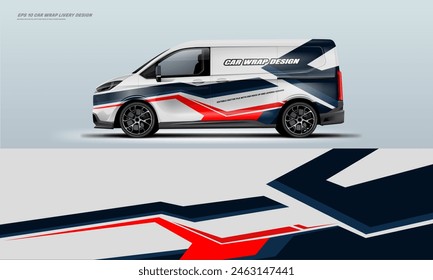 Racing Car Wrap Livery Design vector file eps 10 print ready file