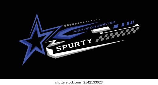 Racing car wrap sticker modification stripe vinyl decal vector