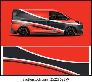 Carro de corrida envolve abstrack gráficos Vetor