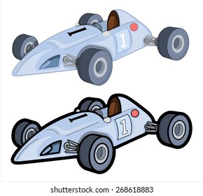 Racing Cars Vector Designs