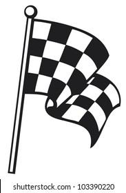 Racing Checkered Flag 