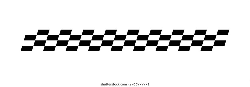 Diseño Anuncio rayas cuadros