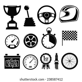 Racing design over white background,vector illustration.