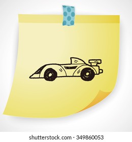 racing doodle