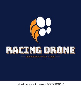 Racing drone logo