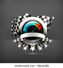 Racing emblem, 10eps