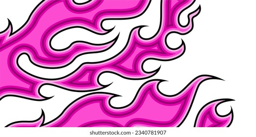 RACING FIRE DECALS STICKER BACKGROUND