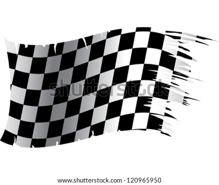 Racing Flag Stock Vector (Royalty Free) 120965950 - Shutterstock