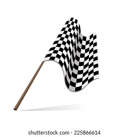 racing flag, checkered flag, fans flag