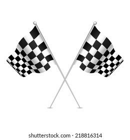 10,049 Racing checkered flag crossed Images, Stock Photos & Vectors ...