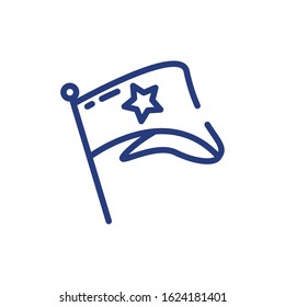 Racing flag design, Speed race competition sport fast winner movement and success theme Vector illustration