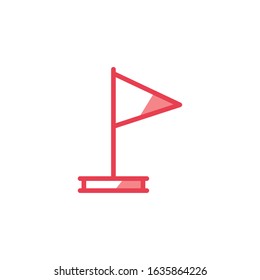 Racing flag design, Speed race competition sport fast winner movement and success theme Vector illustration