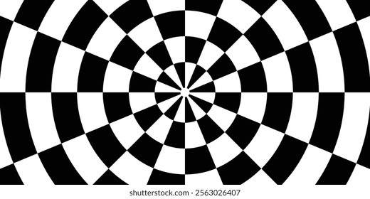 Racing flag grunge design of vector car race sport, auto rally and motocross. Checkered pattern of start and finish motorsport flag, black and white squares old texture with scratches