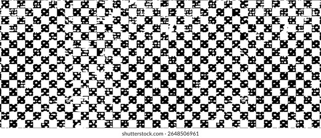 Diseño grunge de la bandera de carreras de coches de Vector, rally automático y motocross	
