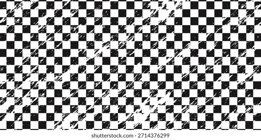 Racing flag grunge design of vector car racing sports, car rally and motocross. eps10