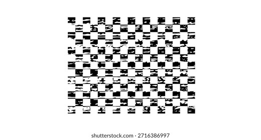 Racing flag grunge design of vector car racing sports, car rally and motocross. eps10