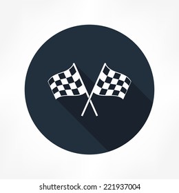 racing flag icon