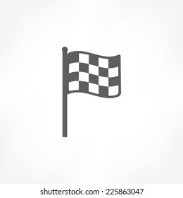 racing flag icon 