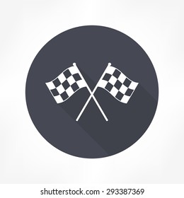 racing flag icon