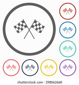racing flag icon