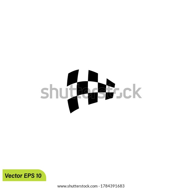 racing flag icon
illustration logo
template