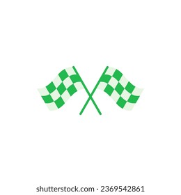 Juego de iconos de la bandera de carreras. icono de la bandera de la carrera.Icono de la bandera de la carrera de cuadros