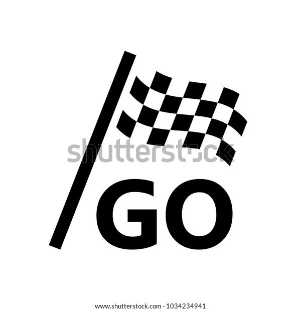 racing flag icon\
vector design\
illustration