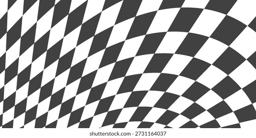 Diseño de Vector de patrón a cuadros grunge Horizontal de fondo deportivo con espacio vacío