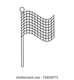 Racing flag symbol