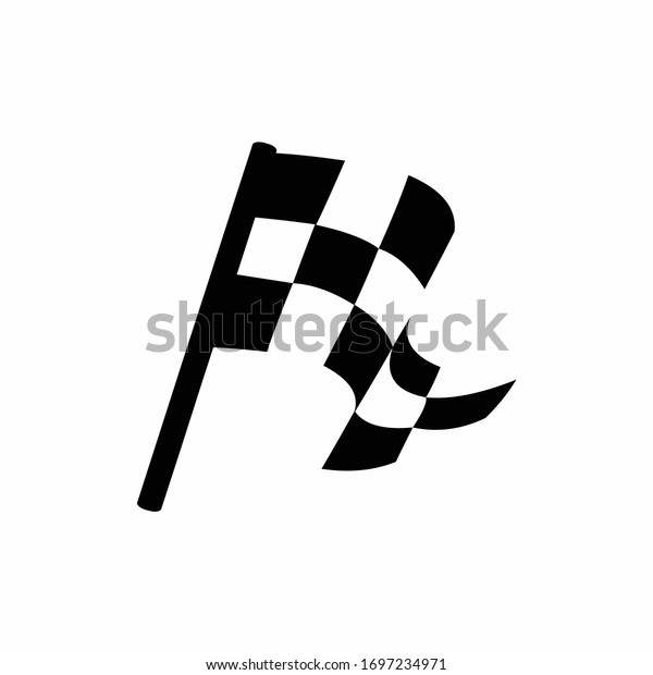 racing flag vector
logo, flag logo design
