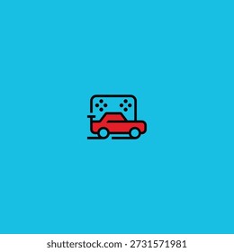 Consola de juegos de carreras, diseño de logotipos.