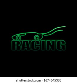 Racing games nolan icon. Simple thin line, outline vector of gaming icons for ui and ux, website or mobile application