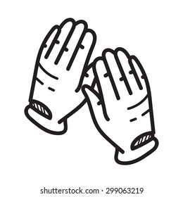 Racing Gloves Icon