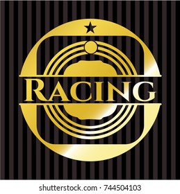 Racing gold badge