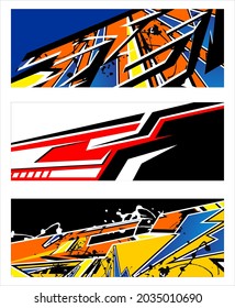 racing graphic abstract background good for automotive wrapping extreme sport jersey banner 