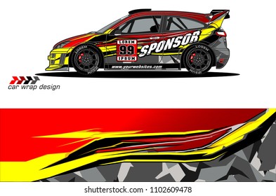 racing graphic background for car and other vehicles vinyl wrap 