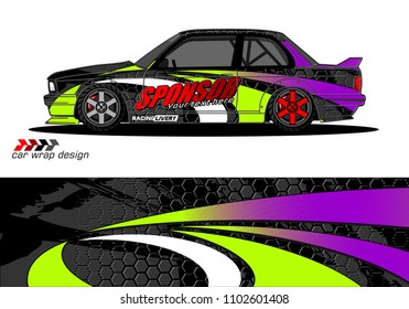 racing graphic background for car vinyl wrap 