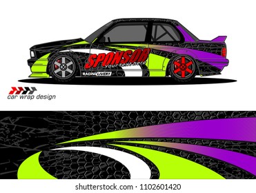 racing graphic background for car vinyl wrap 