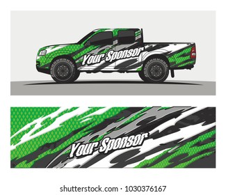 Racing graphic background vector for Truck,boat and vehicle branding. vinyl and wrap ready. 
