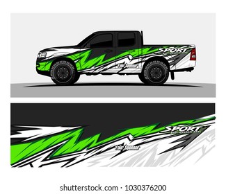 Racing Graphic Background Vector For Truck,boat And Vehicle Branding. Vinyl And Wrap Ready. 