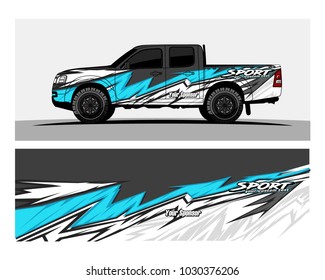 Racing Graphic Background Vector For Truck,boat And Vehicle Branding. Vinyl And Wrap Ready. 