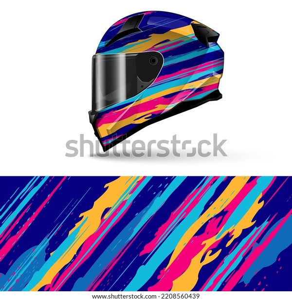 Racing helmet design\
template vector