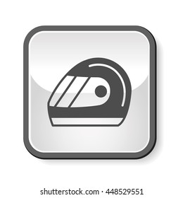 Racing helmet icon