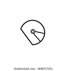 Racing helmet icon vector eps10