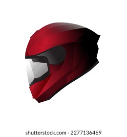 racing helmet illustration design vector