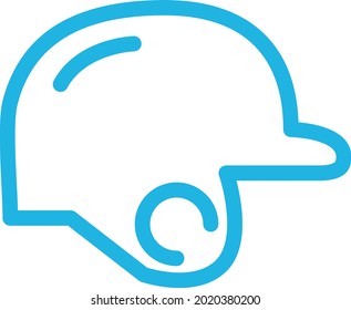 Racing helmet, illustration, vector on a white background.