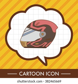 racing helmet theme elements vector,eps