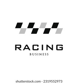 Racing Icon Logo Design Template